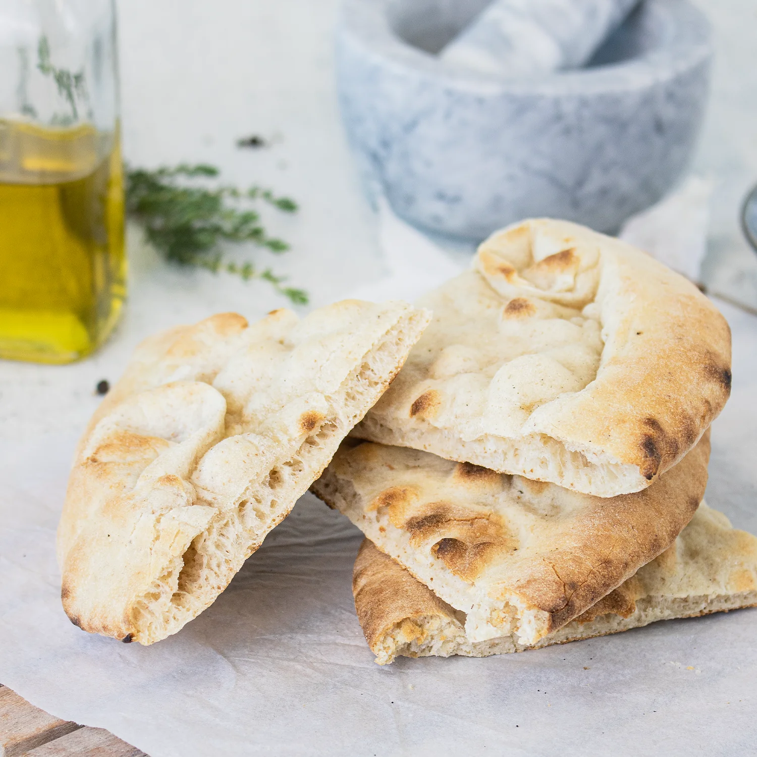 9" Plain Pizza Base (Napoli Premium Crust) - Image 3