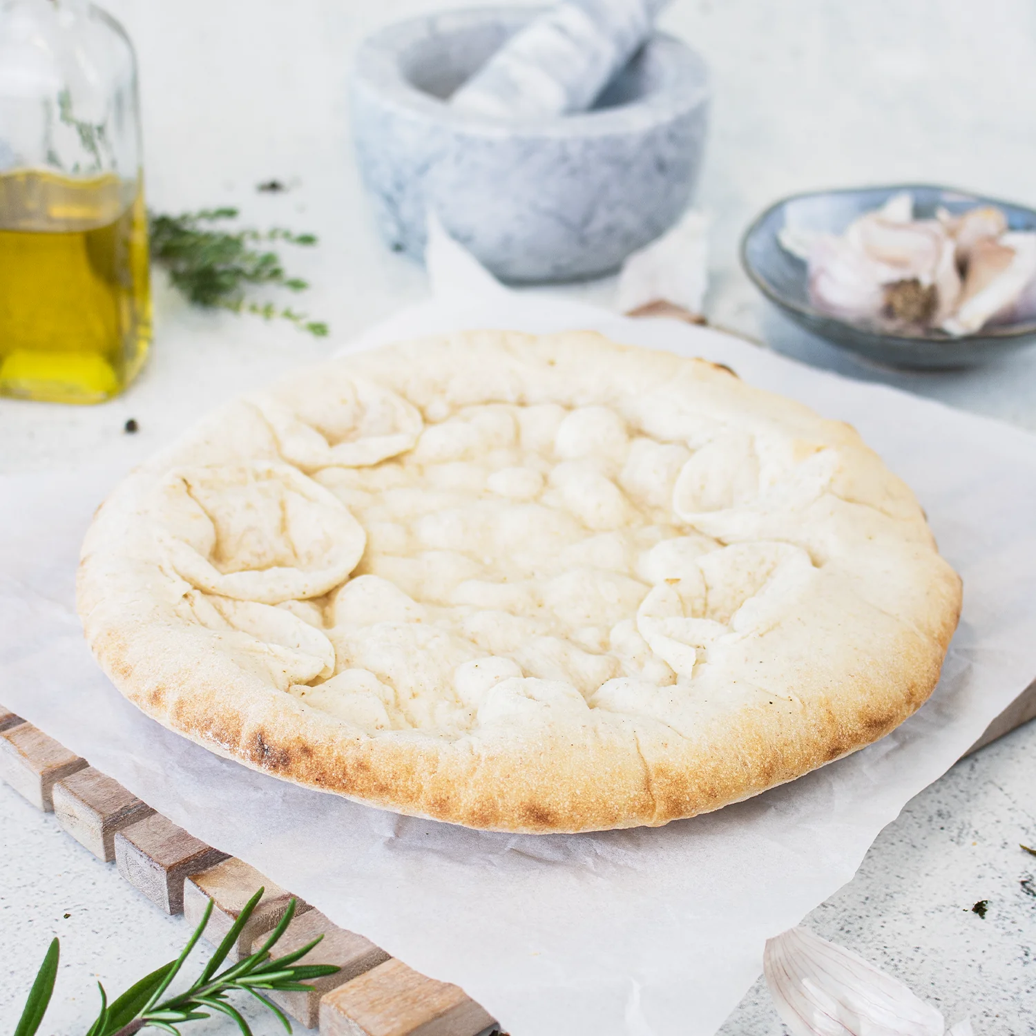 9" Plain Pizza Base (Napoli Premium Crust) - Image 4