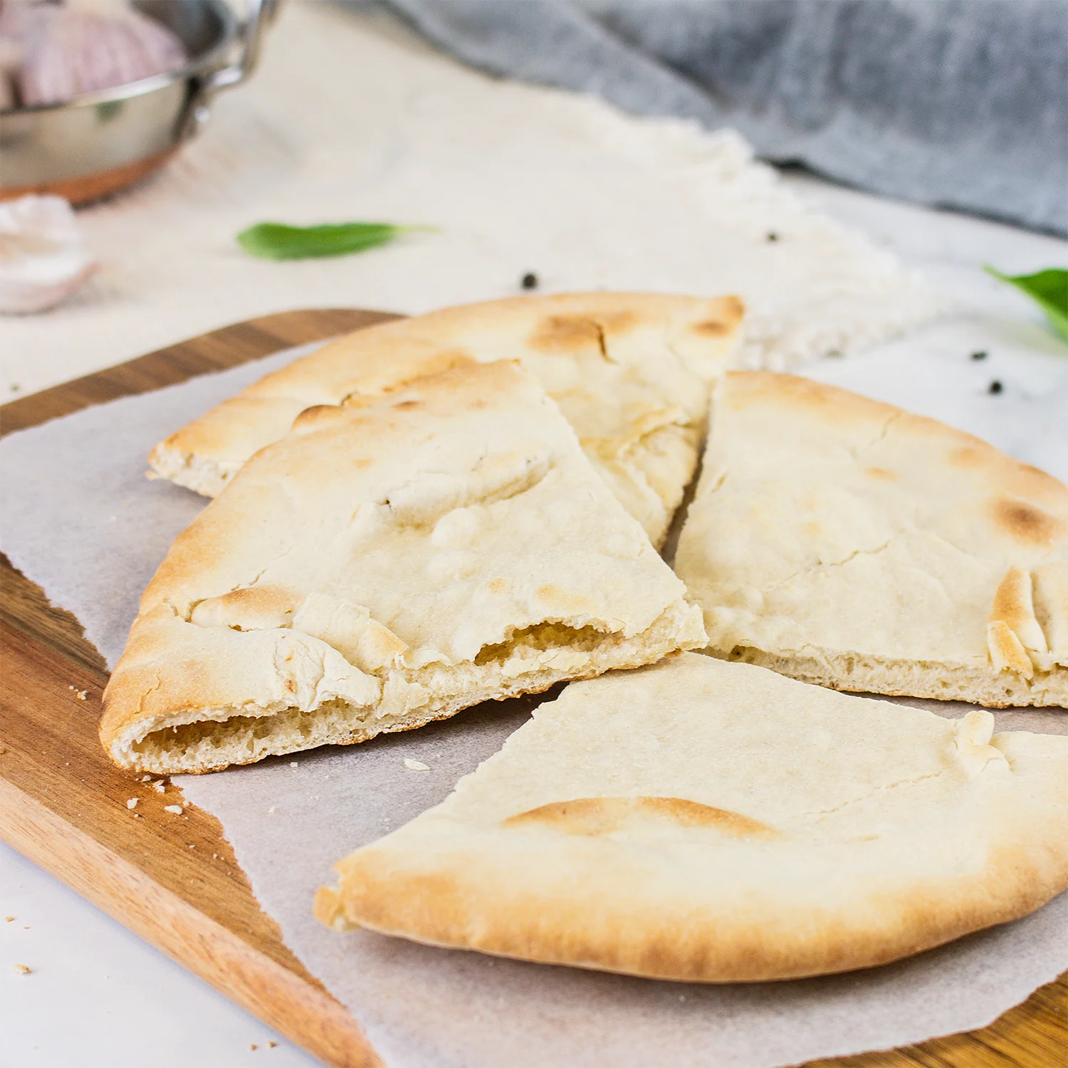 9" Plain Pizza Base (Roma Thin Crust) - Image 3