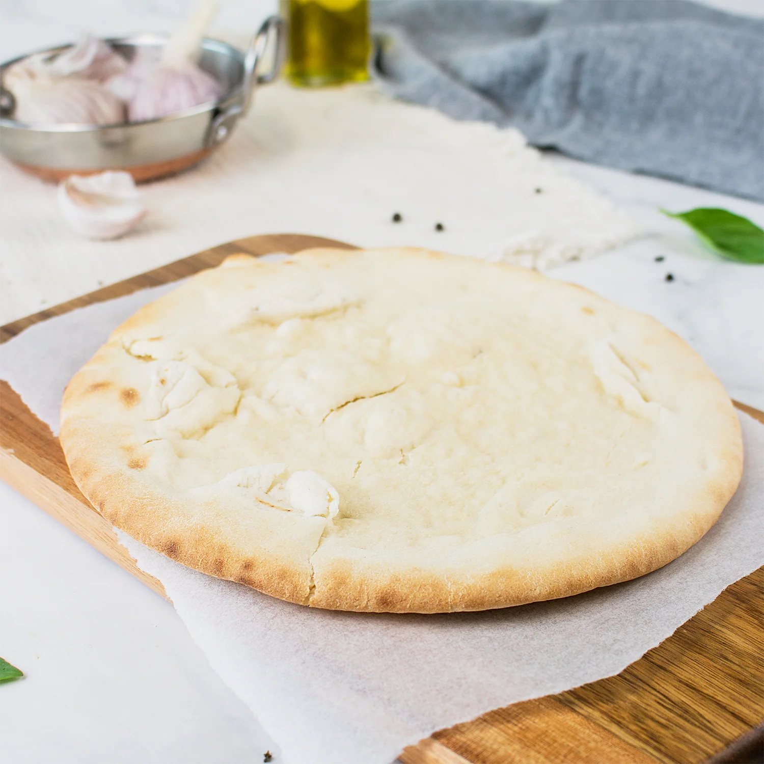 9" Plain Pizza Base (Roma Thin Crust) - Image 4